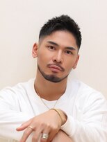 ベーア メロー(Bar mellow)&nbsp;黒髪おしゃれボウズ短髪ソフトモヒカンスキンフェードカット