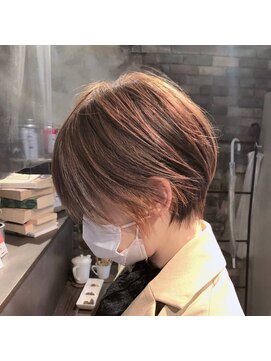 ナンバー アンフィール 渋谷(N° anfeel) 大人かわいいくびれミディラベンダーインナーカラー