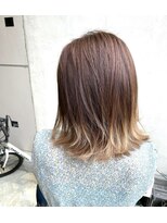 ビーヘアー(BE hair) 外ハネミディアム