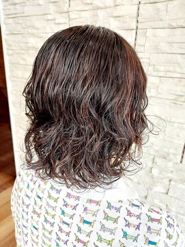 ラカレテラ(la carretera) ガーリーパーマ スタイル