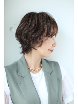 フェリチタ ひばりヶ丘(FELICITA) シックなショート☆なみなみウェーブ