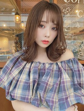 ルービック 京橋(Rubik's) エアリー外ハネ＿色っぽふんわりミディ