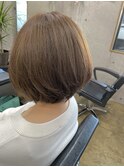 白髪白髪ぼかし大人大人ベージュ