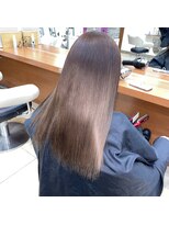 アッシュ 二子玉川店(Ash)&nbsp;広がってきた髪をツヤツヤに♪髪質改善ストレート
