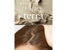 【NEW/敏感な方におすすめ】 『terraカラー』+トリートメント ¥10,000
