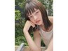 【人気No.1☆】似合わせカット+透明感カラー+1stepトリートメント￥13000