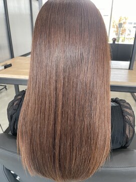 フープヘアー(HOOP.HAIR) 柔らか質感ストレートパーマ