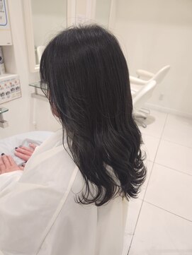 アブニールドール 大山台店 ロング×ディープカーキアッシュ