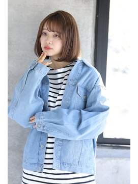 リノ 吉祥寺(Lino kichijoji) 【Lino  kichijoji 本間】ミルクチョコレート×内巻きボブ