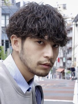 フィフス 栄(fifth) 刈り上げマッシュツーブロック波巻きスパイラルパーマ名古屋栄