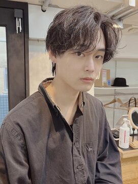 エクシア 西梅田店(EXCIA) 黒髪/ツーブロック/韓国/パーマ