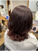 グラデーションカラー×ピンクブラウン