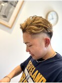 メンズショート バックスタイル