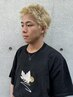 【スパイキーショート限定】ブリーチ1回+カラー+キマるmen'sメンズカット