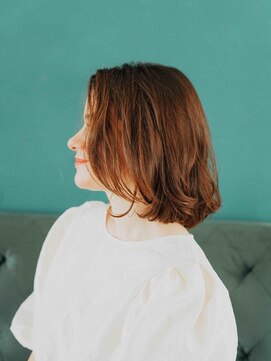 キーズ いわき(Keys) 上品ミディアムボブ【髪質改善/ヘッドスパ/カラー/いわき】