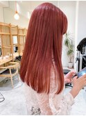 Say.黒髪ボブルフネビージュ小顔ワンレンピンクレッドロング原宿
