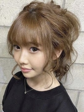 ランソ 新宿(RUNSO) 暗めカラー×グランマッシュ×デザインカラー