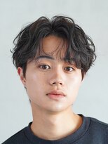 フィフスパーク(fifth PARK)&nbsp;渋谷シャドウパーマメンズ波巻きパーマ韓国メンズマッシュウルフ