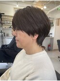 白髪ぼかし/イメチェンヘアスタイル/前髪カタログ/ショートボブ