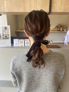 リード 大府店(LEAD) ローポニ×ベロアリボン