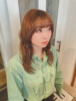 ハク アトリエ(HaKU atelier)&nbsp;ニュアンスレイヤーパーママッシュウルフロングレイヤー