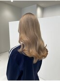 10代20代ブリーチハイトーンベージュカラー