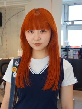 シティ(sity.) 天神 ブリーチなしカラー ブラウンカラー パーマ