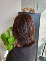 ウールバイレガーレ(uul by Legare/a)&nbsp;オリーブベージュカーキグレージュハイライトグラデーション