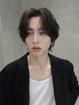 バイフィフス 原宿/表参道(by fifth)&nbsp;原宿シャドウパーマ大人メンズカットセンターパート30代