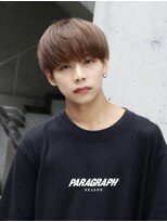 ルーシー 川越(LUCEY)&nbsp;メンズハイトーンカラーベージュミルクティーベージュブリーチ