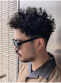 メンズカット/シャドウパーマ/フェザーパーマ/メンズ