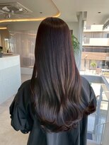 ビビバイベル(BiVi by BHEL)&nbsp;桑名ロングレイヤーカットハッシュカット透明感カラー重めロング