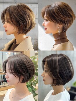 【銀座駅近！】『顔周り』のカットで印象を変える♪似合せ×トレンドで叶える理想のショートヘアに★