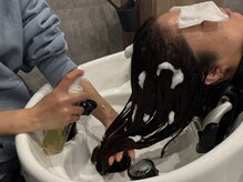 髪質改善トリートメント（前処理）