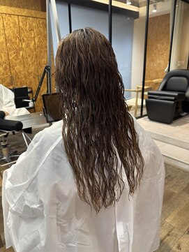 スパイラルパーマ