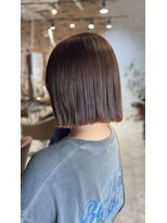 スペックホルダー(Spec Holder)&nbsp;ブラウン12.30黒髪