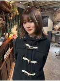 " ブリーチなしダブルカラー "