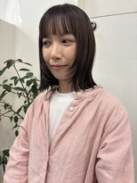 キー(kii)&nbsp;顔まわりレイヤー/レイヤーカット