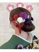 シニヨンアップスタイル【東川口　ヘアセット】