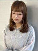 美髪ワンカールレイヤーカット