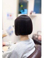 ヘアー グリーン(hair green)&nbsp;まとまり重視大人丸みボブ艶感美シルエット上品ナチュラル感