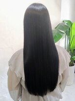 リコ 池袋東口店(Liko)&nbsp;髪質改善 ロングヘア 艶髪 ダークアッシュ ロングレイヤー