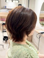 オリ 仙台(Oli)&nbsp;ダークパープル/ナチュラルショート/ミルクブラウン/夏/仙台