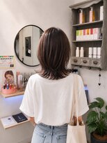 ヘア ケア ディエイチケー(HAIR CARE DHK)&nbsp;レイヤーカット/外ハネミディアム