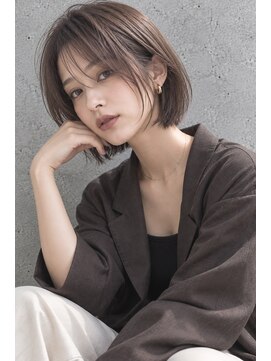 ピース バイ シータ(PEACE by CITA) 【アキヒロ】大人艶ボブ×モカグレージュ20代30代40代