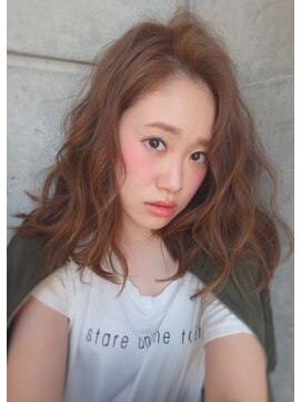 ヘアールーム プリズム(Hair room Prism) ラフウェーブ×３Ｄアッシュ