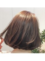 ナンバースリー 溝の口店(Number Three)&nbsp;ふんわりナチュラルショートボブ【N°３ 溝の口店】