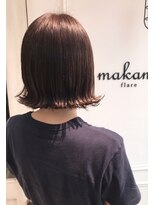 マカナ(makana)&nbsp;切りっぱなしボブ