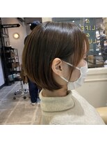 ロンド ルージュ 銀座店(Lond rouge)&nbsp;耳掛けショート　サイドシルエットも可愛い