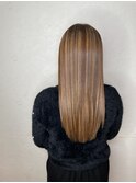 髪質改善ストレート